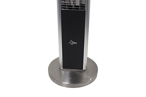 SUNTEC Terrassenheizstrahler Heat Patio 2000 Carbon [Für Räume bis 48 m³ (~20 m²), Indoor & Outdoor Nutzung, 3 Heizstufen, Fernbedienung, max. 2000 Watt] - 4