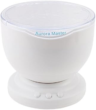 Ocean Lamp, Koiiko Multicolor Aurora Master Romantic Fantastic Star Relax Night Projector Light with Soothing Relaxing Music Mini Speaker, Automatic Sleep and Auto Shut Down After 1 Hour