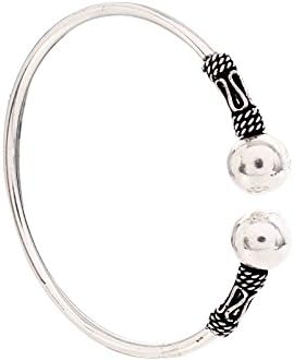 Silverwala925 Sterling Silver Ladies Kada
