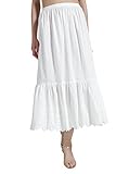 unterrock baumwolle kurz 100% BAUMWOLLE & HANDGEFERTIGT---Dieser unterrock ist aus reiner Baumwolle, antistatisch, super Seidenweich, bequem und schön luftig. Kleid klebt nicht an den Beinen. Der untere Teil ist exquisite Spitze und Stickerei.