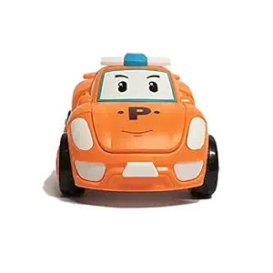 GZJ Pull Action Robot car Toy for Kids, Mini car to Robot | Toy for Kids and Children(Orange)