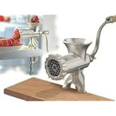 &Ccedil;elik Bı&ccedil;aklı Kollu Et Kıyma Makinesi Pik D&ouml;k&uuml;m Metal G&ouml;vde - Manuel ev i&ccedil;in kıyma makinesi No:10