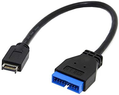 USB 3.1 Front Panel Header to USB 3.0 20Pin Header Extension Cable 20cm for ASUS Motherboard