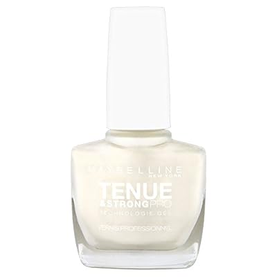 Maybelline New York Tenue & Strong pro - Vernis à ongles Blanc - 77 blanc nacré
