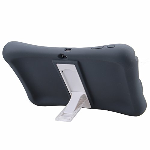 NEWSTYLE Samsung Galaxy Tab 4 10.1 Kinderfreundliche Silikon Hülle Schutzhülle Tasche Case für Samsung Tab 4 SM-T530/T531/T535 (10,1 Zoll) – Schwarz - 2