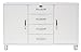 Produktbild Malibu Sideboard 5236 4 Schubladen / 2 Tür in weiß Kommode von Tenzo