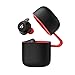 Price comparison product image HAVIT TWS Bluetooth In-ear Earphones True Wireless Stereo Earbuds, Storage Box with Charging Function and 18-Hours Play Time, Waterproof and Artificial Intelligence Support (G1, Black + Red)