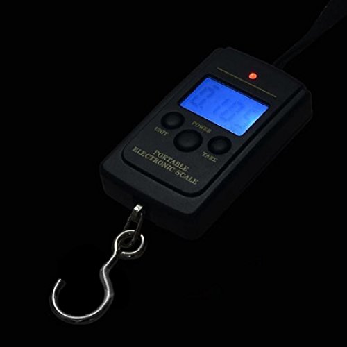 10g 40Kg Digital hängender Gepäck Fischerei Gewicht Skala elektronische Tasche mini protable Fisch Skalen - 4