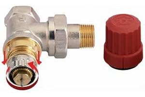 Corps thermostatique équerre - F 1/2 - RA-N - Danfoss