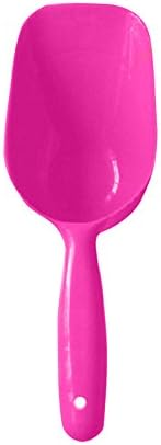 Sunlight House Pet Dog Puppy Cat Bird Ferret Rabbit Food Feeder Scoop Shovel Spade Dishes Tool (Pink)