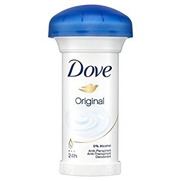 Dove Original, deodorante crema anti-traspirante, 50 ml, confezione da 6