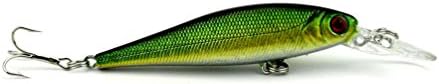 SUDOOK Life-like Fishing Bait Fishing Hard Lure Bait Swimbait 9Pcs 10cm/9.6g Fishing Tackle Lure Kit Set