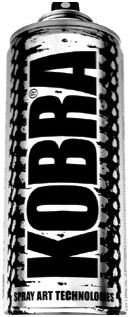 KOBRA Aerosol Spray Paint, 400ml, 24 Pack Deal