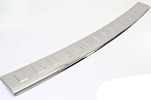 ‎RECAMBO Ladekantenschutz Edelstahl MATT kompatibel für OPEL ZAFIRA B | 2005-2014 | mit Abkantung | premium Qualität von RECAMBO