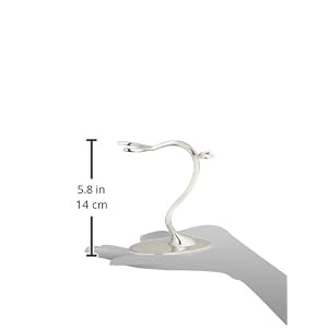 êShave S Shave Nickel Razor and Brush Stand - Image 4