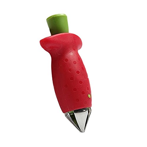 Strawberry Stem entstrunker – Creative Strawberry Tomate Stiel Entferner, Mini Küche Gadgets - 4