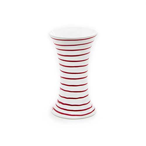 Preisvergleich Produktbild Gmundner Keramik Manufaktur 0182VATA21 rotgeflammt Vase Tamina, 21 cm