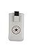 Price comparison product image Converse All Star PU Leather Pouch with Logo Patch for Apple iPhone 5, White