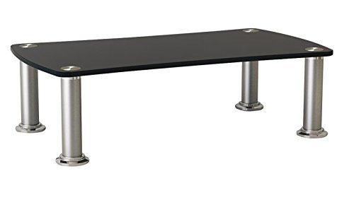 Preisvergleich Produktbild Value 17991307 Fernseher Top Sideboard Standfuß schwarz / silber