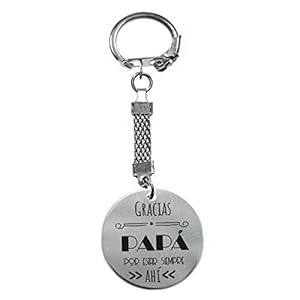 Llavero día del padre Gracias Papá por estar siempre ahí – Regalos orginales día del padre