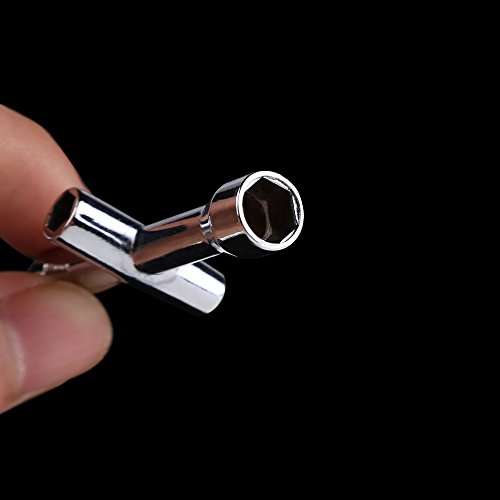 Kreuz-Schluessel Wartungswerkzeug – TOOGOO(R)HSP 80132 Kreuz-Schluessel Wartungswerkzeug Kleine aermel HEX fuer RC Modell Auto - 5