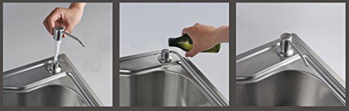 E Support 300ml Seifenspender Shampoo Spender Bad Küche Dosierer Spülmittelspender - 7