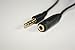 Produktbild 5 m Stereo Lautsprecher Kopfhörer Aux Verlängerungskabel 3,5 mm Gold Jack UK