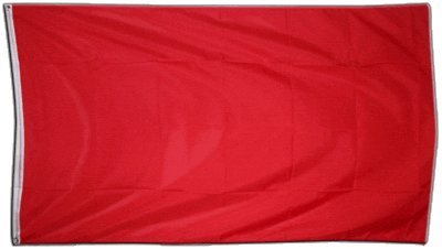 Flagge Einfarbig Rot - 90 x 150 cm