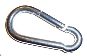 Karabinerhaken 100x10mm 230Kg verzinkt