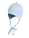 Maximo Baby-Boys Baby Hat with Strings Plain Hat, Blue (Light Blue), Newborn (Manufacturer Size:37)