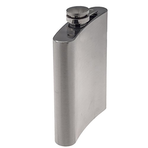 Riesiger XXL Flachmann aus Edelstahl ca. 0,533 L (0.53 L) - 2