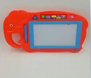 Brunte My Elephant Drawing Board Slate White Board for Kids with More Accessories