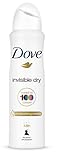 Dove Invisible Desodorante Aerosol 250ml - [Pack de 3]