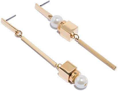 Lele Sadoughi Women's 14ct Gold Plated Flower Bulb White Pearls Earrings