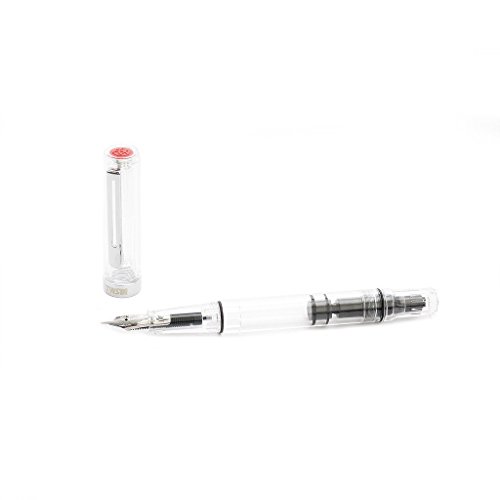 détail Twsbi Eco Clear stylet EF – Stylo plume transparent