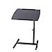 Produktbild AHB Stabile Mobile Computer Schreibtisch Lazy Bed Schreibtisch, einfache Home Student Schlafzimmer Schreibtisch Beistelltisch Computer Schreibtisch Bett mit Notebook (Farbe : SCHWARZ)