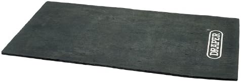VIBRATION ABSORPTION MAT - Ideal for reducing machine vibration and noise. Suitable for use with bench top machine tools such as bench grinders, fretsaws, bandsaws, belt and disc sanders, etc. Display packed.