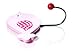Pink Bird Single Door Hook Coat Hook Wall Hook for Girls Nursery or Bedroom