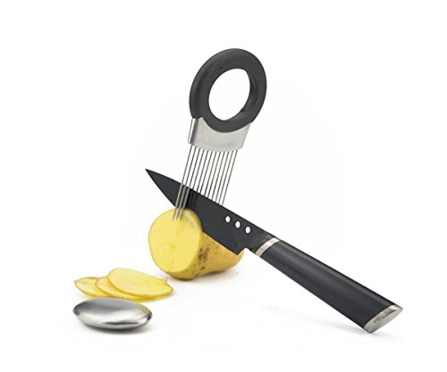 TopEs Zwiebelhalter, Anti-Geruchseife Gourmet,16cm x10cm,Seife 7cm x 5cm - 3