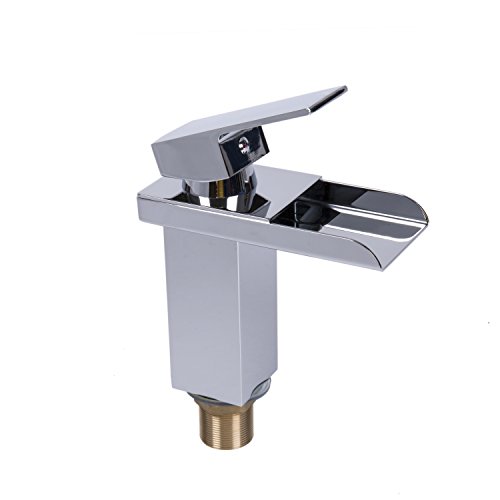 Einhand Mischbatterie Bad Wasserhahn Armatur für Küche Waschbecken - 3