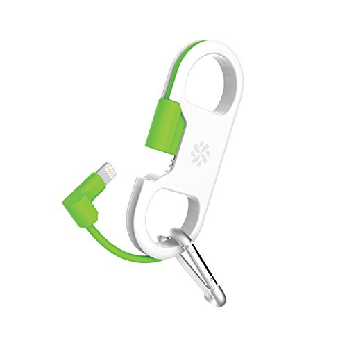 Preisvergleich Produktbild Kanex Câble GoBuddy Lightning - Blanc / Vert