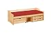 Produktbild Inter Link Bett Funktionsbett Kinderbett Einzelbett Stauraumbett modernes Bett Kiefer massiv Natur lackiert