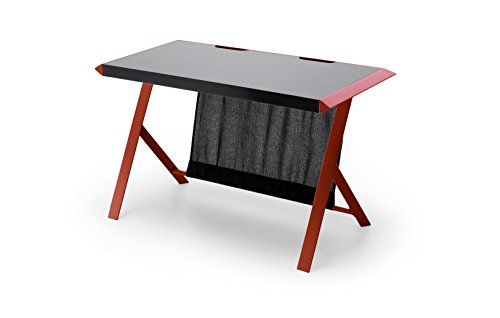 MC Racing Escritorio, MDM, Blanco/Rojo, 60 x 127 x 75 cm