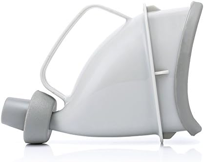 LVGOO Portable Urinal, Unisex Travel Mobile Toilet Urinal Reusable Toilet Potty Funnel for Camping, Hiking and Outdoor Emergency Use