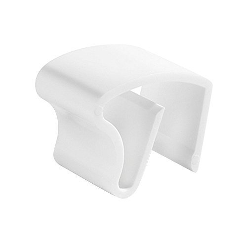 10 Stück Jalou-Klick - Klemmträger aus Kunststoff für Aluminium Alu-Jalousien - Farbe: weiss - Aluminiumjalousien - Jalousien - Alu Jalousien (10er Set = 10 Stück Klemmträger)