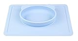 Nooni Care Mini Silicone Placemat Baby Bowl and Suction Plate for Highchair Trays, perfect for Baby Led Weaning and Travel Feeding (Baby Product)