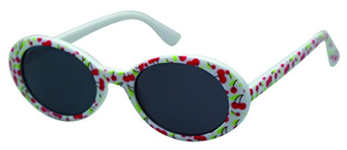 pitchouns spi10105 Sunglasses – Baby Girl blanco Blanc (Blanc/Cerise) Size:Taille unique (Taille fabricant: Taille unique)