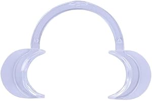 Cheek Roller C Forme Ouvre-Bouche Écarteurs de lèvres pour Le blanchiment des Dents Enfants Adultes Blanc