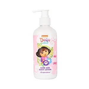 Cleansense Dora Kids Hand and Body Lotion, 300 ml, 100% Vegan and Paraben Free with Goodness of Blueberry, Shea Butter and Jojoba Oil Extracts