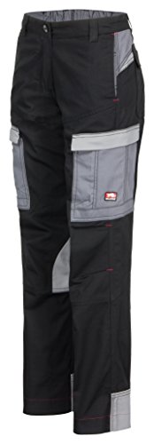 Preisvergleich Produktbild BULLSTAR Damen-Bundhose HARDWORK schwarz / grau, Gr. 48